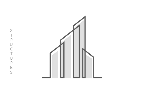 Structure and buildings photography icon