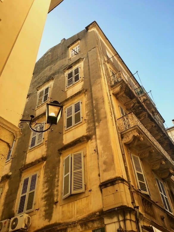 photo of an old building at corfu
