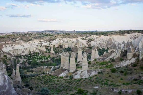 Love Valley – Cappadocia, Turkey fairy chimneys at love valley